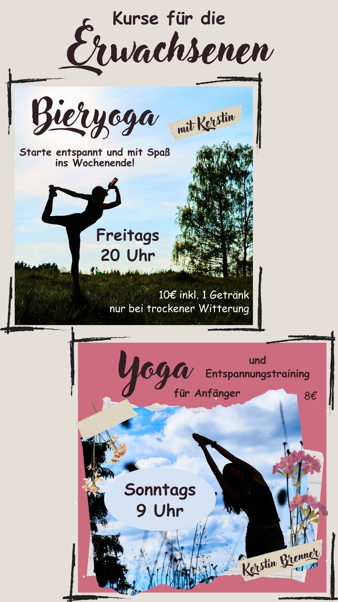 Kurse September Oktober