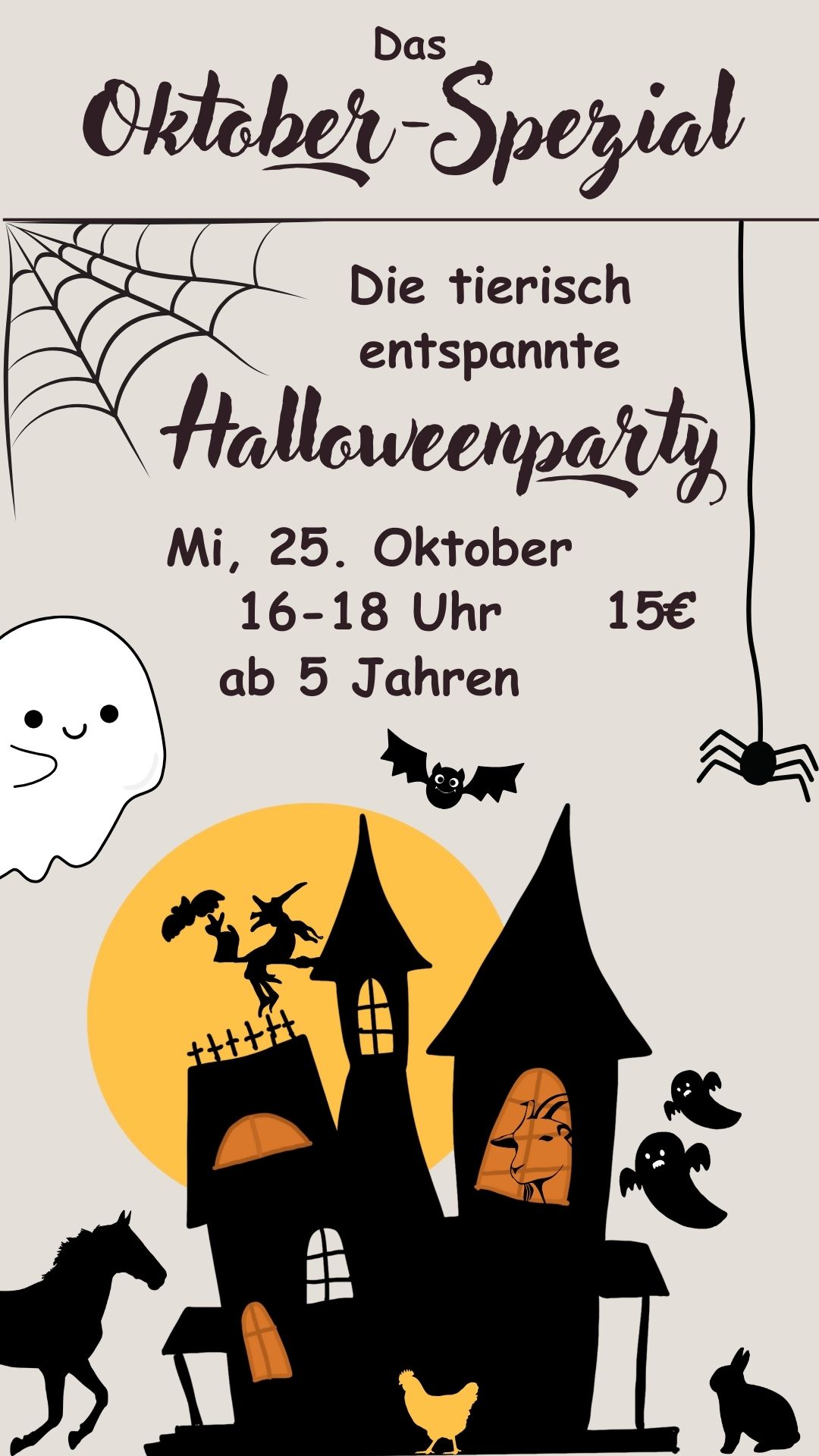 tierisch entspannte Halloweenparty